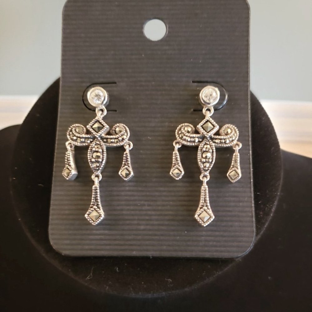 Judith Jack Chandelier Earrings